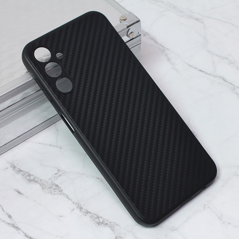 Zastitna maska (futrola) Carbon fiber - Samsung A145R/A146B Galaxy A14 4G/5G crna.