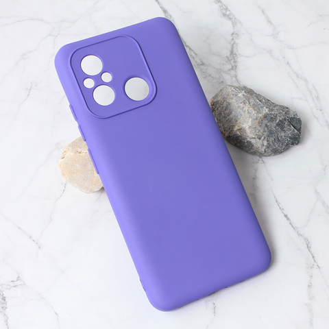 Zastitna maska (futrola) Nano Silikon - Xiaomi Redmi 12C ljubicasta.