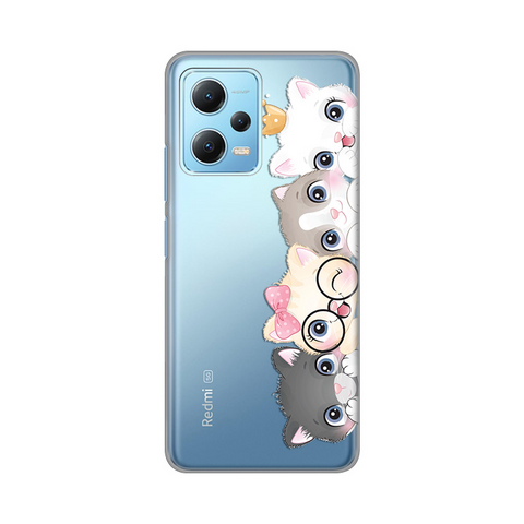 Zastitna ultra tanka (skin) maska / futrola PRINT - Xiaomi Redmi Note 12 4G (EU) Cats.