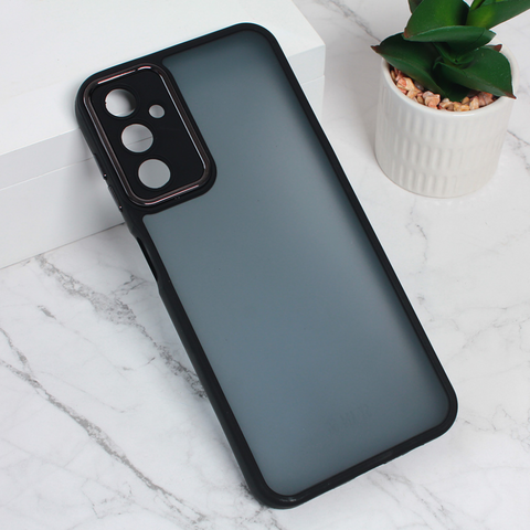 Zastitna maska (futrola) Shining Camera - Samsung A145R/A146B Galaxy A14 4G/5G crna.