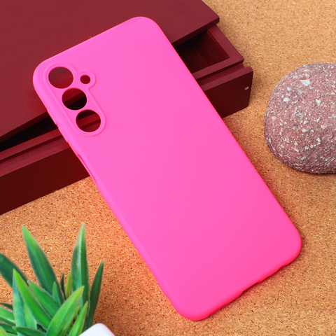 Zastitna maska (futrola) Teracell Giulietta - Samsung A245 Galaxy A24 4G mat pink.