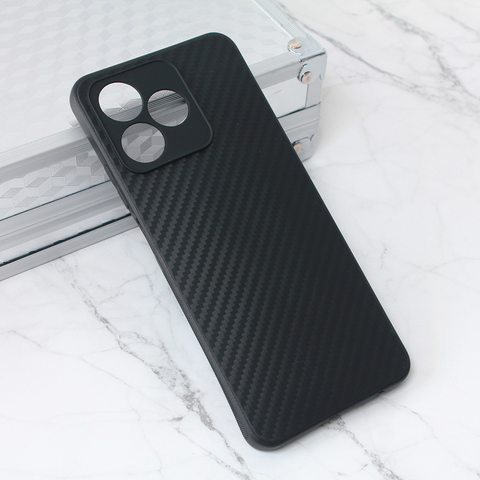 Zastitna maska (futrola) Carbon fiber - Realme C53 crna.