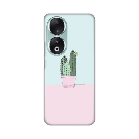 Zastitna silikonska maska (futrola) PRINT - Huawei Honor 90 Cactus.