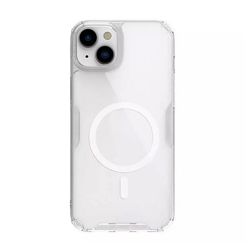 Zastitna maska (futrola) Nillkin Nature Pro Magnetic - iPhone 15 Plus Transparent.