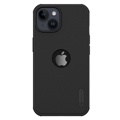 Zastitna maska (futrola) Nillkin Scrub Pro - iPhone 15 6.1 (sa otvorom logo) crna.