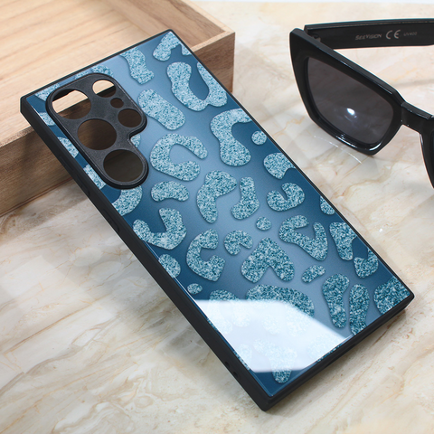 Zastitna maska (futrola) Shiny glass - Samsung S928B Galaxy S24 Ultra plava.