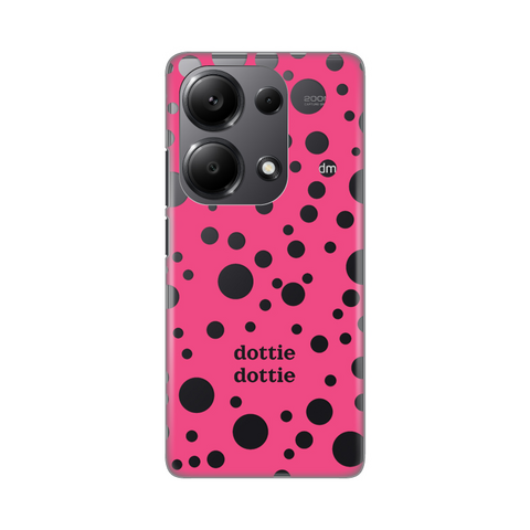 Zastitna ultra tanka (skin) maska / futrola PRINT - Xiaomi Redmi Note 13 Pro 4G Dottie Dottie Pink.