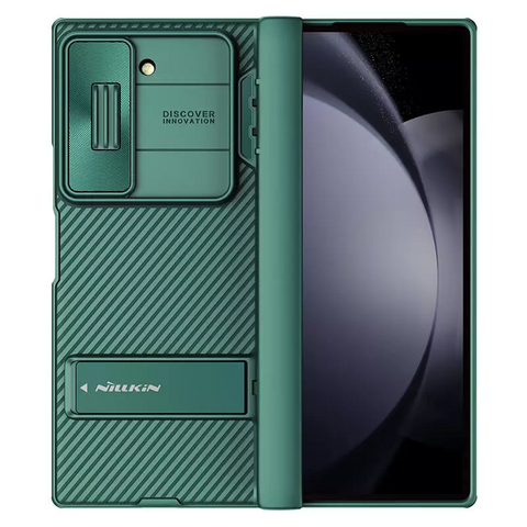 Zastitna maska (futrola) Nillkin CamShield Fold - Samsung F956B Galaxy Z Fold 6 (with stand) zelena.