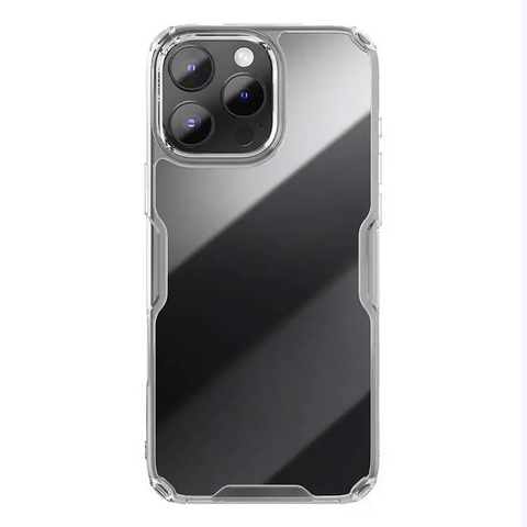 Zastitna maska (futrola) Nillkin Nature Pro - iPhone 16 Pro Transparent.