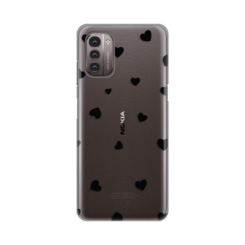 Zastitna ultra tanka (skin) maska / futrola PRINT - Nokia G11/G21 Hearts.