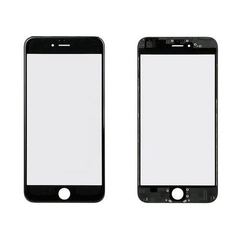 Staklo touchscreen-a + okvir za Iphone 6G Crno CHO.