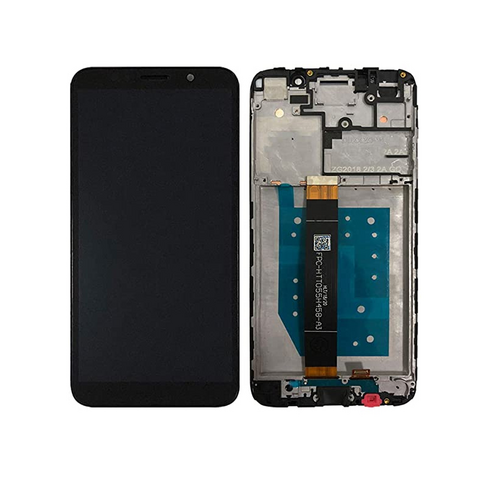 LCD displej (ekran) - Huawei Y5 Prime 2018 + touchscreen + okvir Crni.