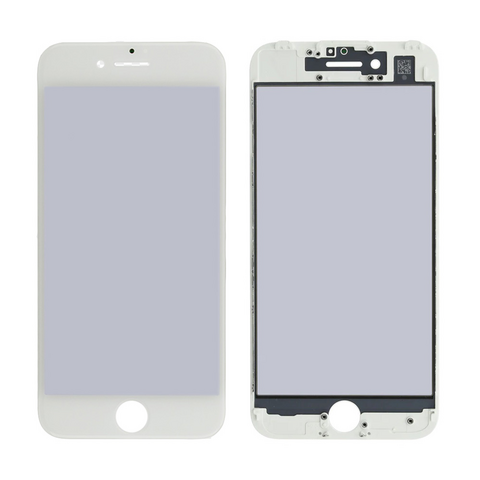 Staklo touchscreen-a+frame+OCA+polaritor - Iphone 7 4,7 belo CO.