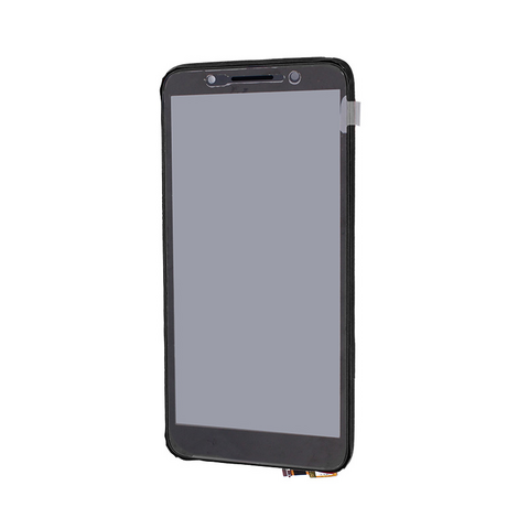 LCD displej (ekran) - Alcatel OT 1C/5009D+touch screen crni+frame crni SPO SH.