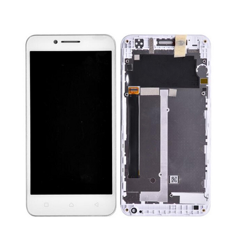 LCD displej (ekran) - Lenovo Vibe C/A2020+touch screen beli+frame.
