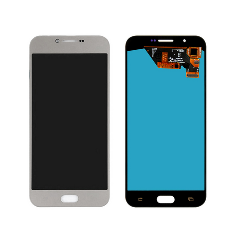 LCD displej (ekran) - Samsung A810/Galaxy A8 2016+touch screen silver blue OLED.