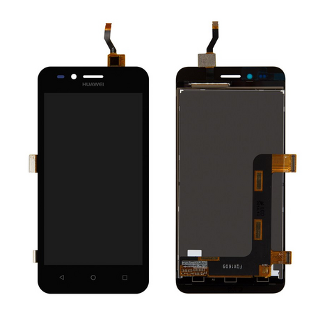 LCD displej (ekran) - Huawei Y3 II/3G+touch screen crni (krivi flet).