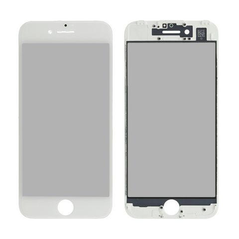 Staklo touchscreen-a+frame+OCA+polaritor - Iphone 7 4,7 belo SMRW.