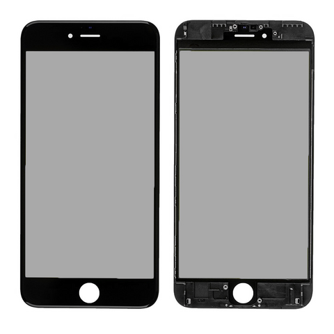 Staklo touchscreen-a+frame+OCA+polaritor - iPhone 6s Plus 5,5 crno CO.