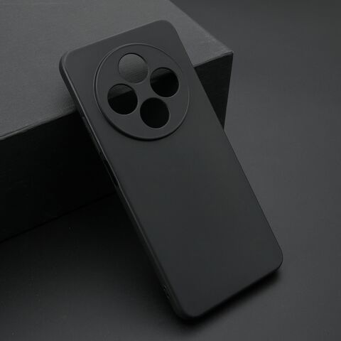Zastitna ultra tanka (skin) maska / futrola KOLOR - Xiaomi Redmi 14C 4G crna (MS).