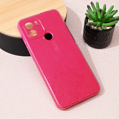 Zastitna maska (futrola) Sparkle Dust - Xiaomi Redmi A1/Redmi A2 tamno pink.