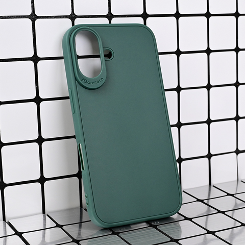 Zastitna maska (futrola) 3D Camera - iPhone 16 6.1 tamno zelena.