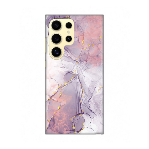 Zastitna silikonska maska (futrola) PRINT - Samsung S928B Galaxy S24 Ultra Pink Marble.