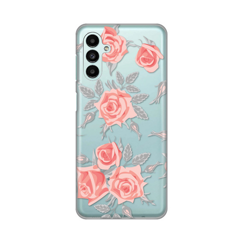 Zastitna ultra tanka (skin) maska / futrola PRINT - Samsung A136 Galaxy A13 5G/A047 Galaxy A04s Elegant Roses.