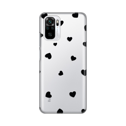 Zastitna ultra tanka (skin) maska / futrola PRINT - Xiaomi Redmi Note 10 4G/10s Hearts.