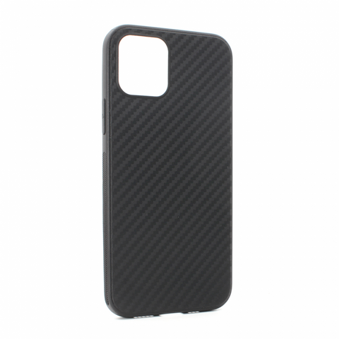 Zastitna maska (futrola) Carbon fiber - iPhone 12 6.1 crna.