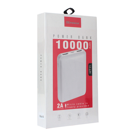 Back up baterija Oxpower HT11 10000mAh crna.