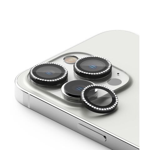stita - kameru DIAMOND iPhone 16 Pro (6.3)/16 Pro Max (6.9) crna (MS).