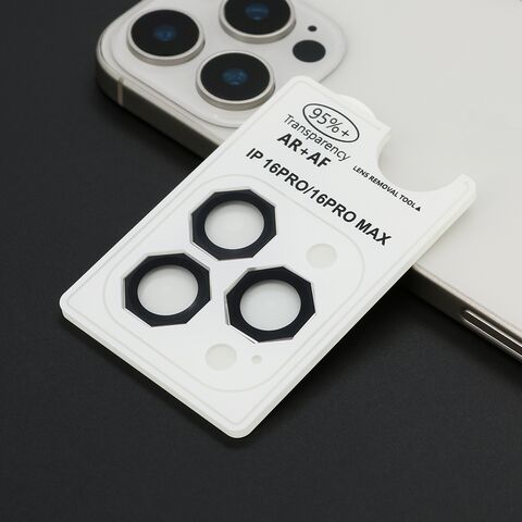 stita - kameru OCTAGON iPhone 16 Pro (6.3)/16 Pro Max (6.9) crna (MS).