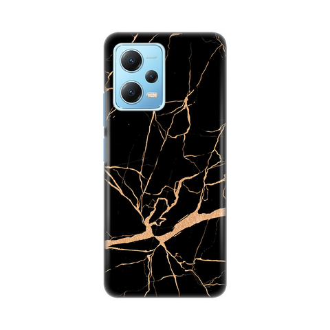 Zastitna silikonska maska (futrola) PRINT - Xiaomi Redmi Note 12 5G (EU) All crni.