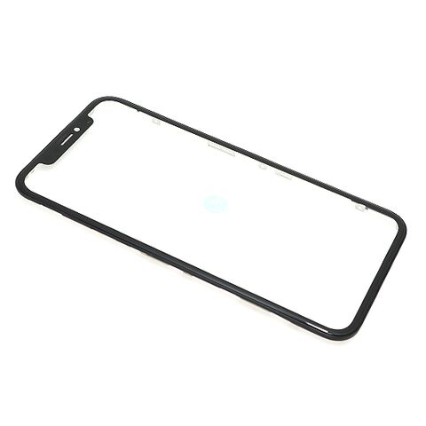 Staklo touchscreen-a - Iphone XR+ okvir crni (MS).
