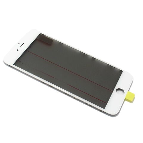 Staklo touchscreen-a - Iphone 6 Plus sa frejmom + oca i polaroid beli (white) ORG (MS).