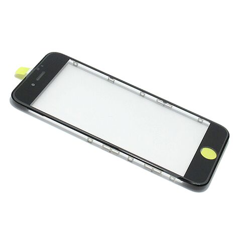 Staklo touchscreen-a - Iphone 6S sa frejmom crni (MS).