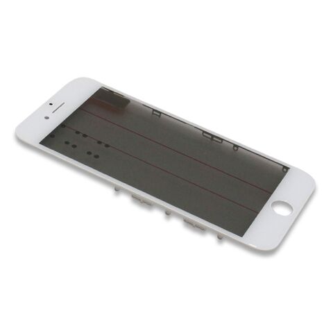 Staklo touchscreen-a - Iphone 7 sa frejmom + oca i polaroid beli (white) ORG (MS).