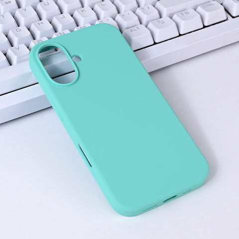 Zastitna maska (futrola) Summer color - iPhone 16 6.1 mint.