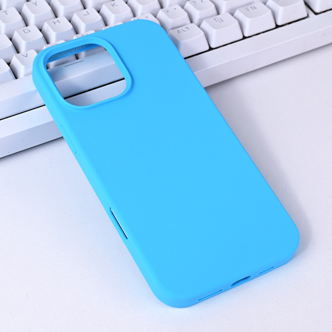 Zastitna maska (futrola) Summer color - iPhone 16 Pro Max 6.9 svetlo plava.