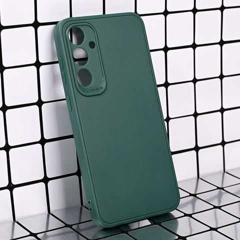 Zastitna maska (futrola) 3D Camera - Samsung S711 Galaxy S23 FE tamno zelena.