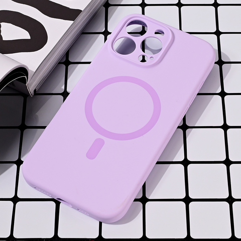 Zastitna maska (futrola) Magsafe Pure color - iPhone 16 Pro Max 6.9 lila.