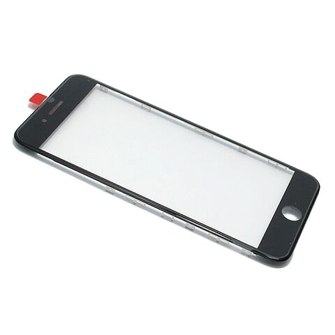 Staklo touchscreen-a - Iphone 7 PLUS sa frejmom + oca crni (MS).