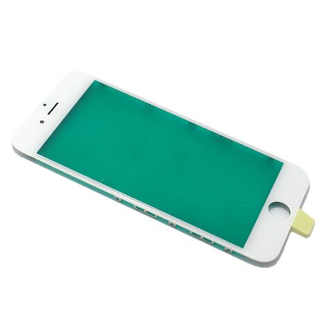 Staklo touchscreen-a - Iphone 6G sa frejmom beli (white) (MS).
