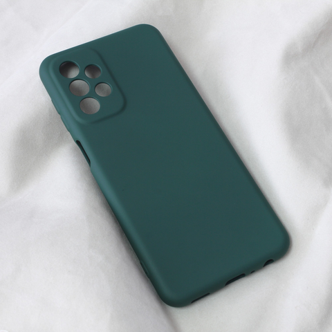 Zastitna maska (futrola) Teracell Soft Velvet - Samsung A235 Galaxy A23 tamno zelena.