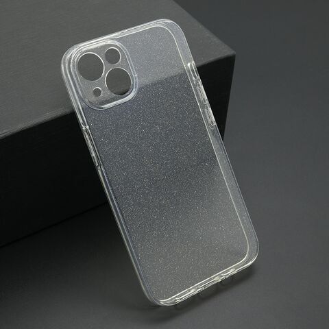 Zastitna maska (futrola) SPARKLING - iPhone 13 (6.1) providna (MS).