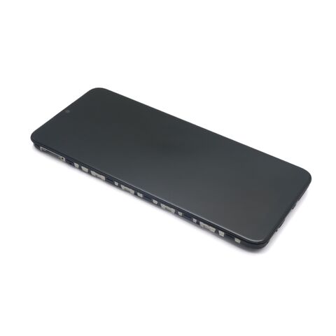 LCD displej (ekran) - Samsung A025G/M025 Galaxy A02S/M02S + Touch screen + okvir black (163mm-crni flet) Full ORG (GH81-20181A) (MS).