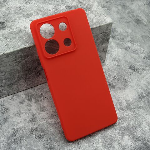 Zastitna maska (futrola) GENTLE COLOR - Xiaomi Redmi Note 13 5G crvena (MS).
