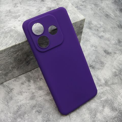 Zastitna maska (futrola) GENTLE COLOR - Xiaomi Redmi Note 14 5G ljubicasta (MS).