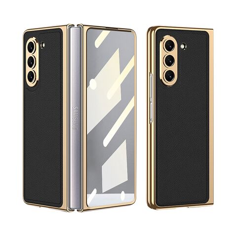 Zastitna maska (futrola) GOLD LINE - Samsung F946 Galaxy Z Fold 5 5G crna (MS).